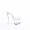 Pleaser - PASSION701 Mules à talons - Transparent Product image